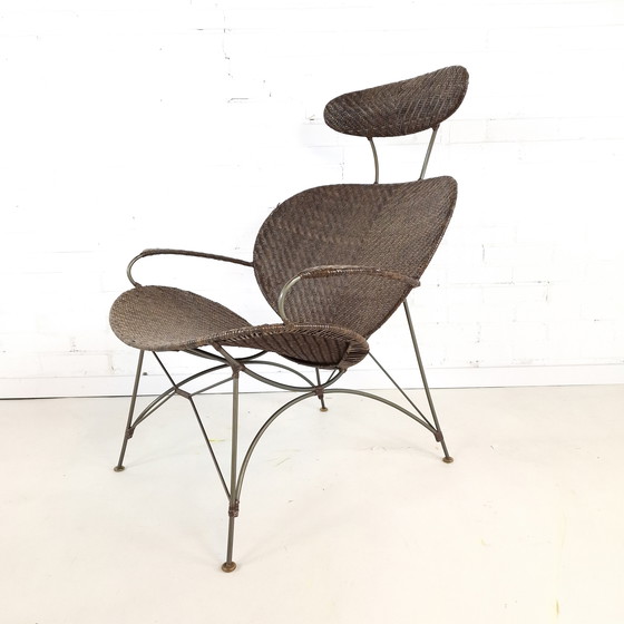 Image 1 of Fauteuil vintage Yuzuru Yamakawa avec table basse