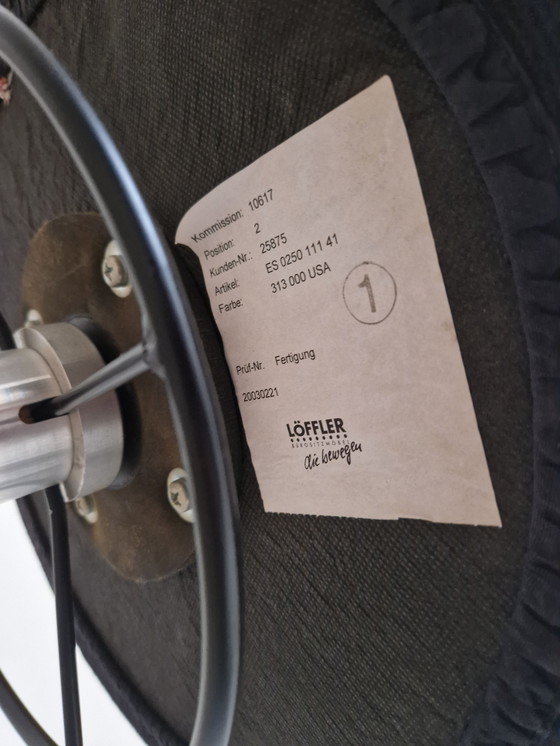 Image 1 of Ergonomic stool Löffler - adjustable - design with wheels