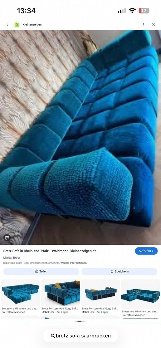 Image 1 of Sofá Bretz de estilo vanguardista