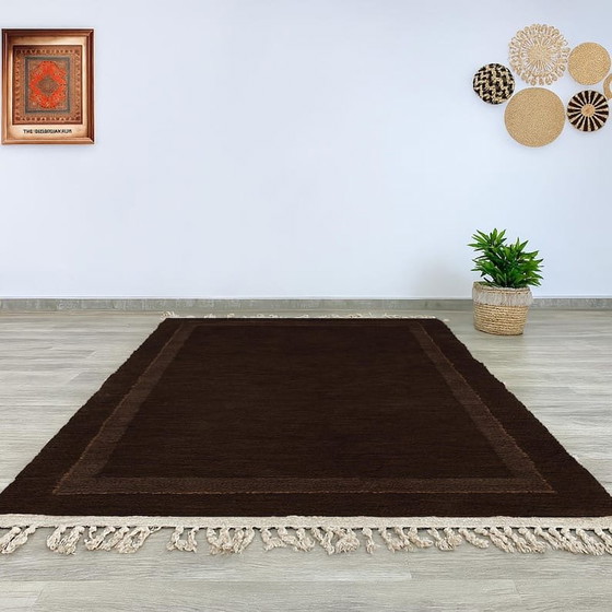 Image 1 of Alfombra bereber tejida a mano, artesanía tradicional, tamaño 250 x 200 cm.