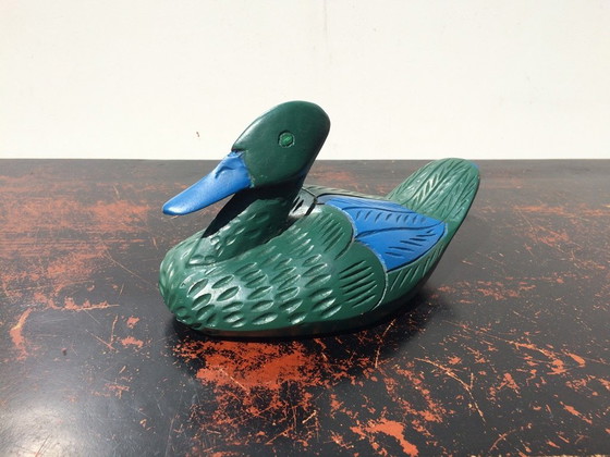 Image 1 of Artisanat d'Haïti : Canard en bois * Déco * Artisanat