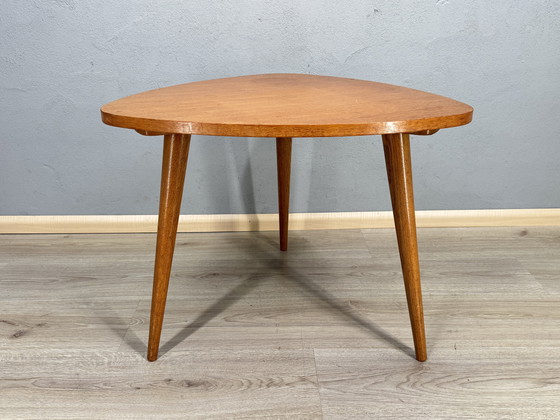 Image 1 of Table d'appoint vintage en bois des années 1950