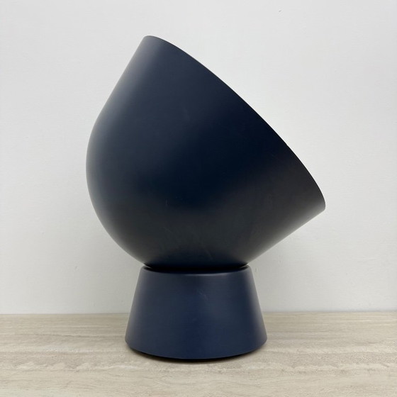 Swedish Blue Metal Floor Lamp by Ola Wihlborg for Ikea, 2000s, Table lamps, Modern (photo 11 of 15)