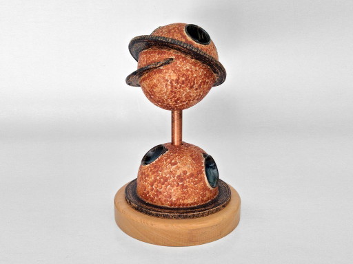 Kunstwerk Keramiek Planeten – beeldhouwkunst, Ceramic, Vintage (photo 2 of 15)