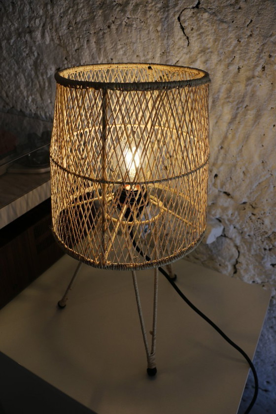 Image 1 of 4 table lamps in Raffia Tine K Home - new