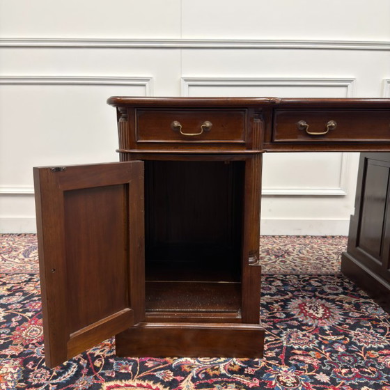 Scrivania Classica Inglese – Scrivanie, Leather, Wood (photo 13 of 21)