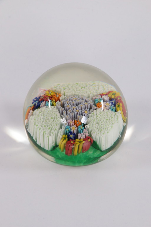Fermacarte Murano Miliefleur 1960
