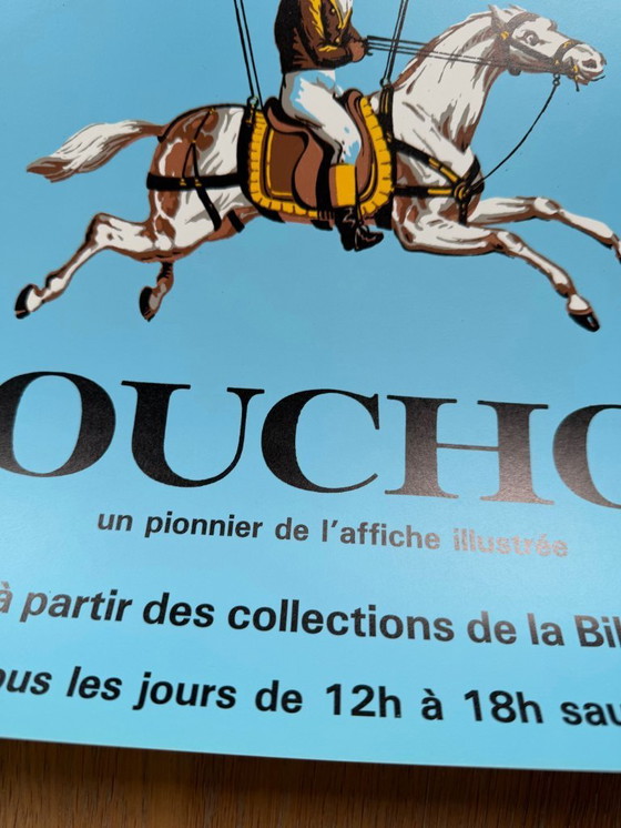Image 1 of Jean Alexis Rouchon (1801-1878), Rouchon, 1983, copyright 1983/UCAD Musee de La Publicite, Original vintage exhibition poster...