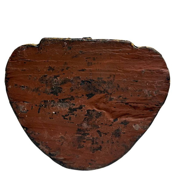 Antiguo Buda Mandalay de madera de teca birmana - Siglo XIX - 27 cm (Calidad Premium) – Esculturas (photo 10 of 10)