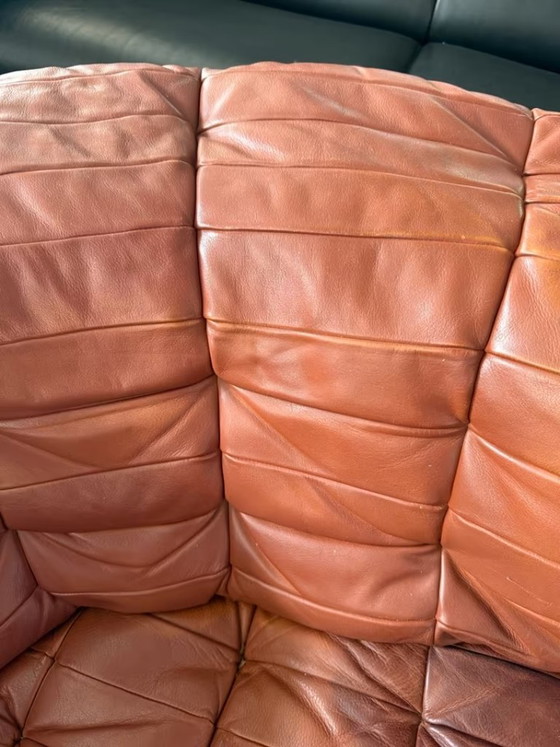 Image 1 of De Sede DS 11 Leather Sofa Couch Desede Armchair Design Modular Elements