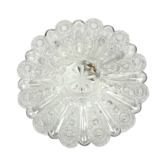 Image 1 of Plafondlamp Sirius, ontworpen door Helena Tynell, Glashütte Limburg, Duitsland, jaren 70.
