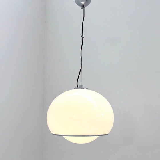 Image 1 of White Bud Pendant Lamp by Studio 6G for Guzzini, 1970s