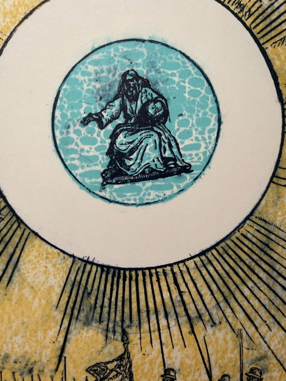 Image 1 of Max Ernst – (1891–1976) Ausstellungsplakat „La Ballade du Soldat“ (1972, Galerie Berggruen), gedruckt in Frankreich