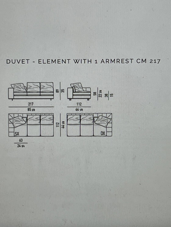 Image 1 of Divano Minotti Freeman