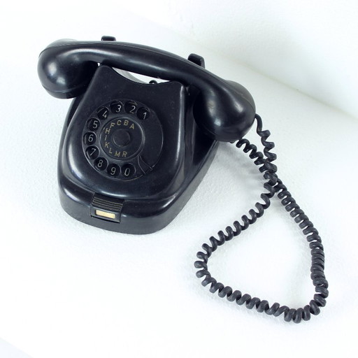 Vintage Tesla Telephone Set With Original Maker’s Mark, 1960s
