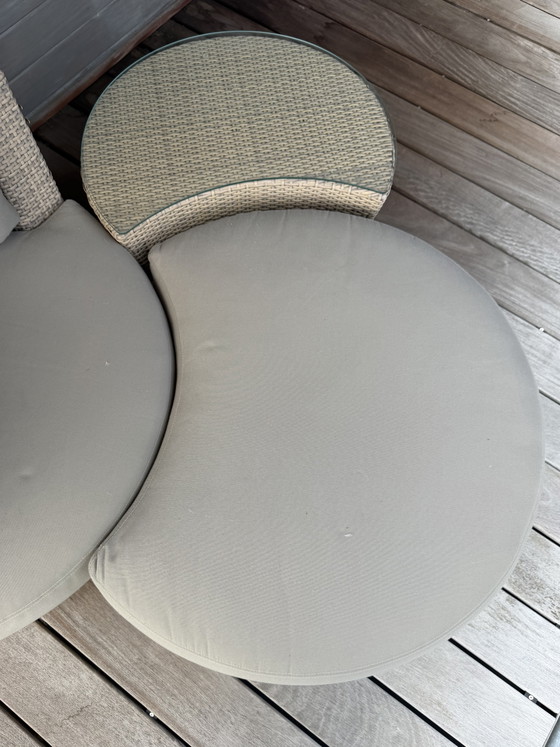Image 1 of Salon Rausch avec pouf et table d'appoint