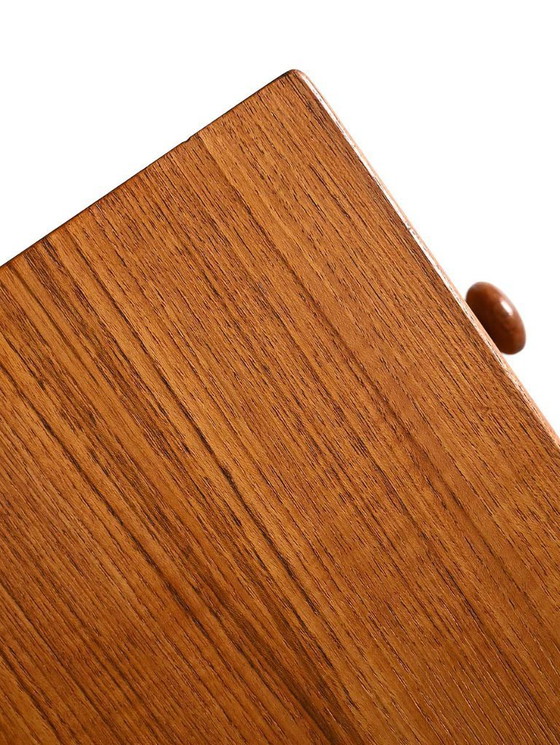 Image 1 of Teakhouten nachtkastje "Casino" van Engström & Myrstrand voor Tingströms