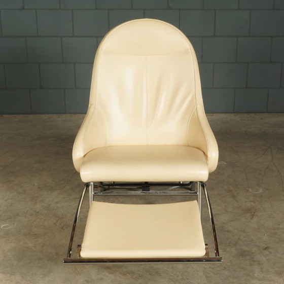 Fauteuil Rocky d'IP Design – Stefan Heiliger – Années 80/90 – Interprofil, Leather, Vintage (photo 12 of 27)
