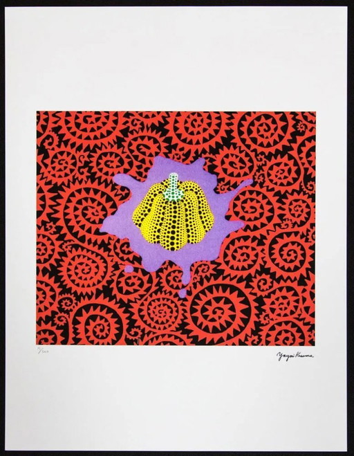Nach Yayoi Kusama, Kürbis, Lithografie, 1990er Jahre