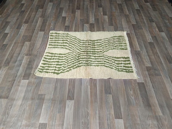 Image 1 of Berberteppich aus reiner Wolle, handgewebt nach traditionellen Methoden, 1,5/2,5 m
