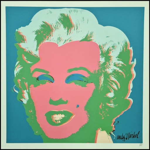 D'après Andy Warhol, Marilyn Monroe, années 1980, lithographie