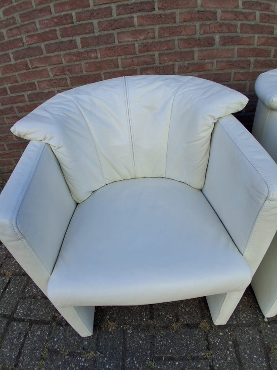 Poltrone da sala da pranzo Rolf Benz, 4 pezzi – Sedie da pranzo, Leather, Modern (photo 2 of 10)