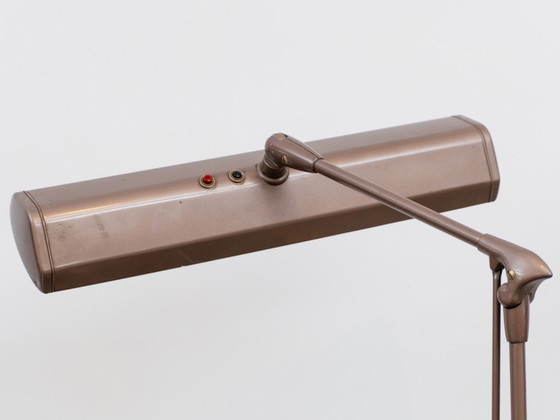 Image 1 of Lampe articulée Dazor 2324 Industrial Desk Drafting Architect Work, années 1950