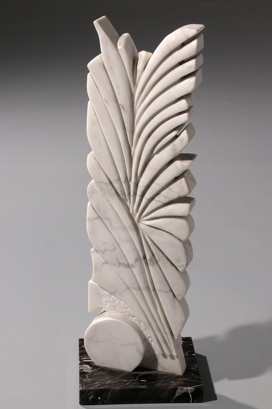 Image 1 of Capolavoro in marmo di Carrara del 1977 di Armando Rosato