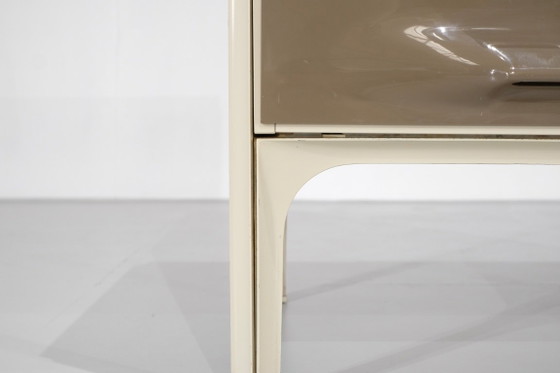 Bureau "DF2000" conçu par Raymond Loewy pour Doubinsky Frères, France 1960s. – Bureaux, Metal (photo 15 of 20)