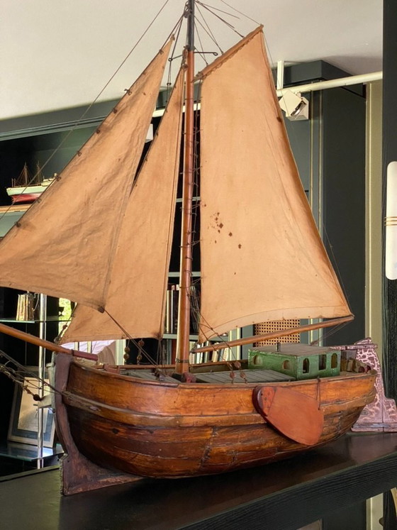 Image 1 of Vintage Boat model