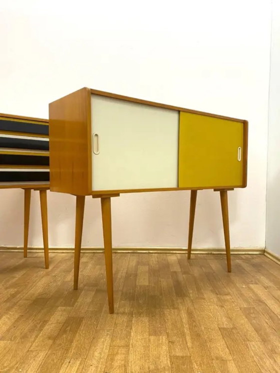 Image 1 of Cassettiera retrò, Jiří Jiroutek, anni '60, Cecoslovacchia