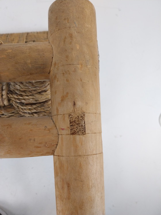 Image 1 of 1 x Silla de cuerda Audoux y Minet años 70