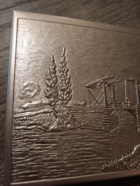 Image 1 of Vintage tobacco pouch from the 1950s and 1960s, Netherlands