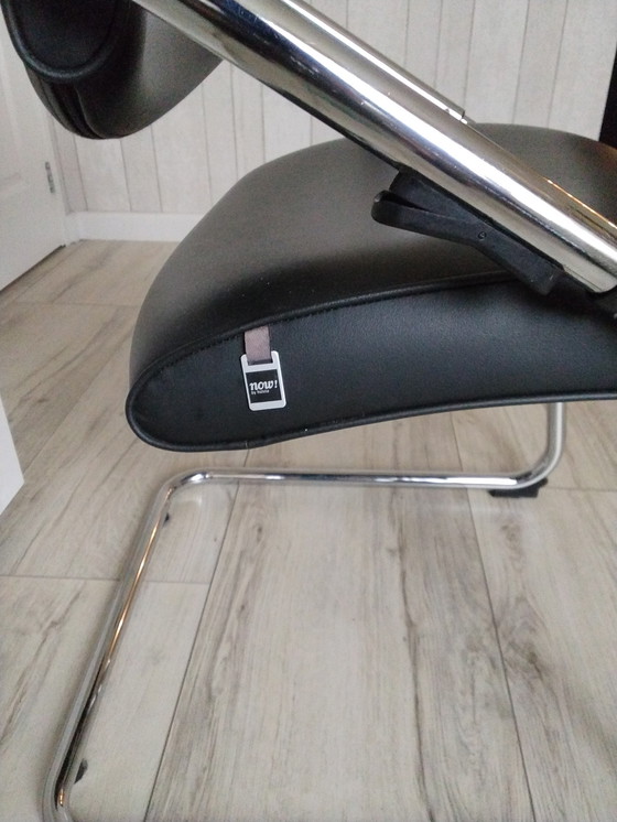 Image 1 of 4 chaises de salle à manger réglables Now noires