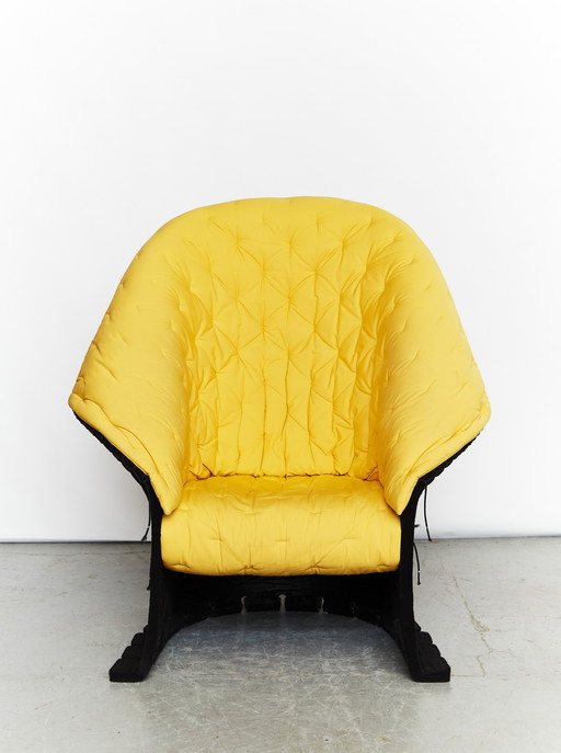 Gaetano Pesce Lounge Chair No.357 "Feltri" for Cassina, 1986