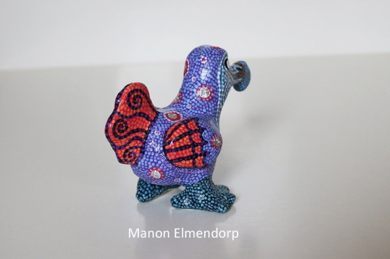 Image 1 of Figurine dodo/oiseau unique, 100% faite à la main, neuve