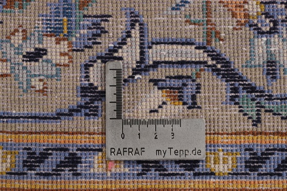 Image 1 of Perzisch tapijt Kashan, gesigneerd, 4,20 x 3,15 cm, Oosters tapijt, fijn, nr. 24607