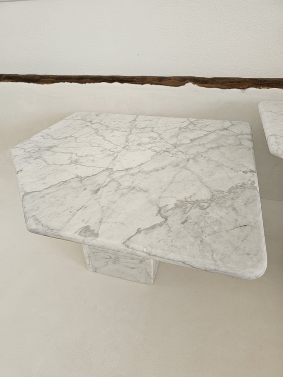 Image 1 of Italian 1970's marble salontafels  Mid-Century Vintage 