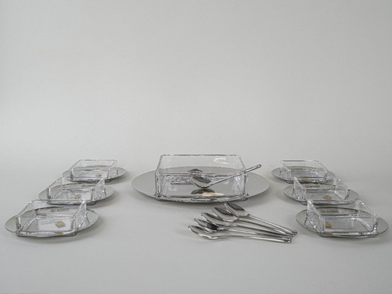 Image 1 of Set da dessert, design italiano, anni '70, produttore: GOTTINGHEN