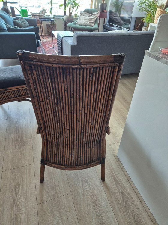 Image 1 of Vintage Bamboe Dining Chairs