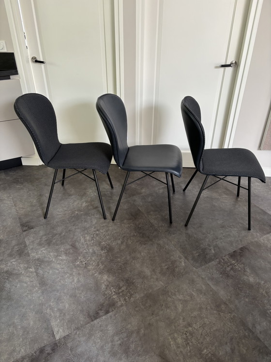 Image 1 of Set of 6 Bert Plantagie Dining Chairs
