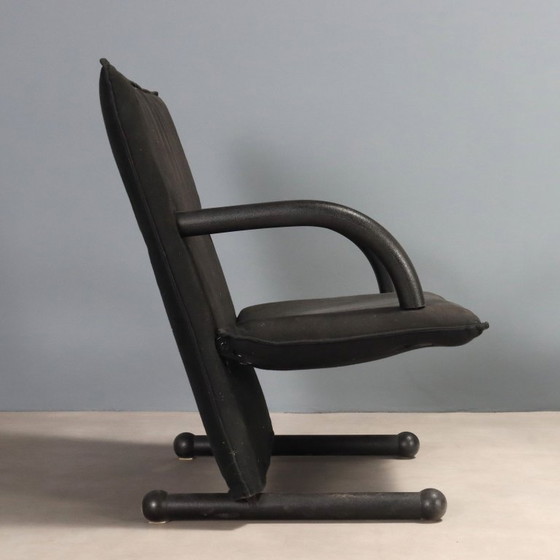 Three 'T Line' Armchairs by Burkhard Vogtherr for Artflex – Arflex, Rubber, Metal (photo 5 of 8)