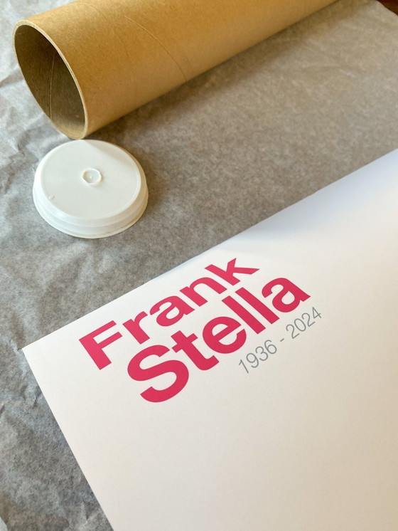 Image 1 of What you see is what you see - Frank Stella poster 50 × 70 cm