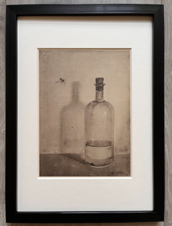 Image 1 of Jan Mankes 1889-1920 / Originele Heliogravure Oliefleschje 1923