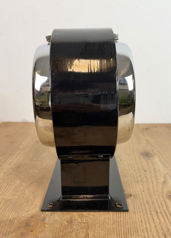 Image 1 of Vintage zwarte Citizen dubbelzijdige scheepswandklok, jaren 80