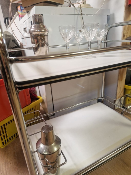 Vintage dranken trolley jaren 50