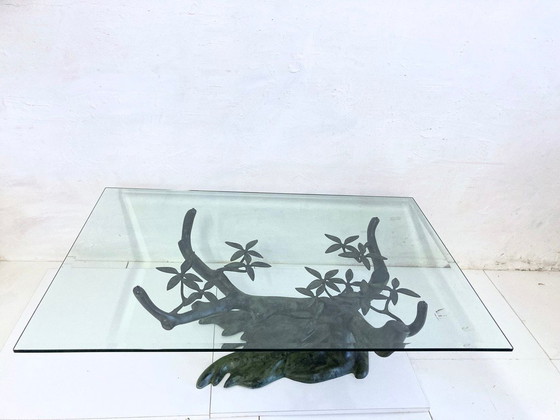 Image 1 of Hollywood Regency Bonsai Coffee Table, Design Willy Daro, 70s/80s Design