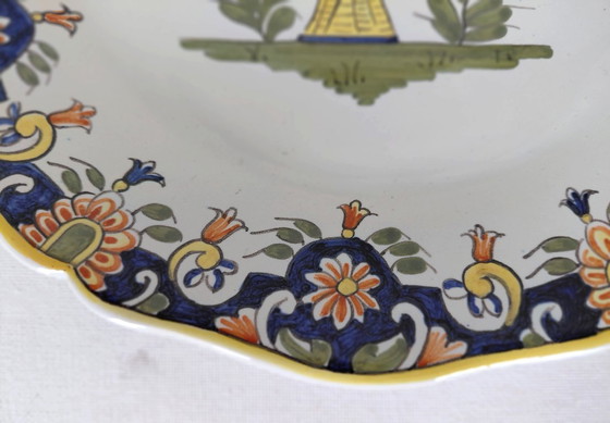 Decorazioni murali vintage anni '50 • Stile Vieux Rouen • Eldec Bxl – Vieux de Rouen, Ceramic (photo 5 of 12)