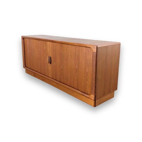 Credenza Midcentury Dyrlund danese in Teak con Ante a Serrandina – Credenze, Legno (photo 9 of 11)