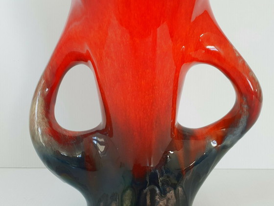 Image 1 of IMPORTANT VINTAGE VASE 1960 SAINT POL S MER CERAMIC 60S 1960S 1960s 60s